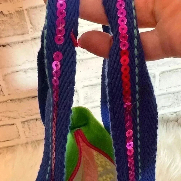 Paul Brent colorful fun summer beach themed sparkly surfboard pattern tote bag - Picture 9 of 12